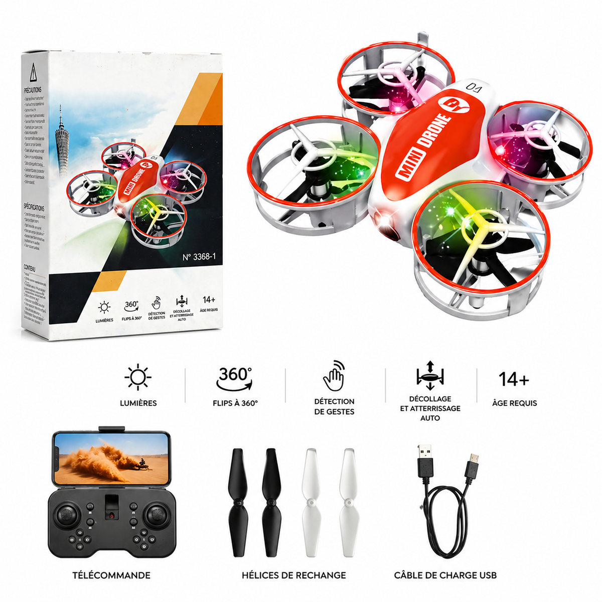 Mini Drone 360°